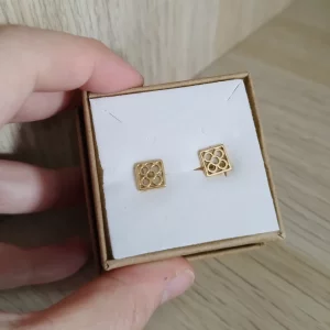Pendientes Panot Hueco Dorado
