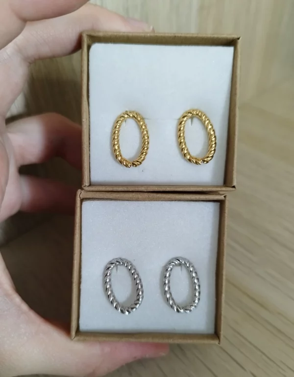 Pendientes Óvalo