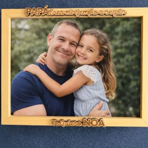 Marco de fotos personalizado Papá