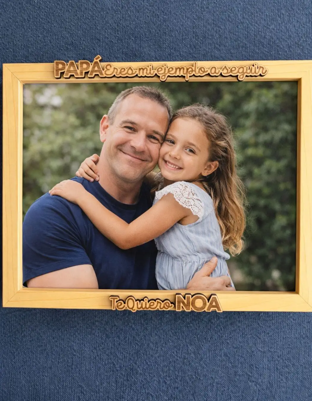 Marco de fotos personalizado Papá