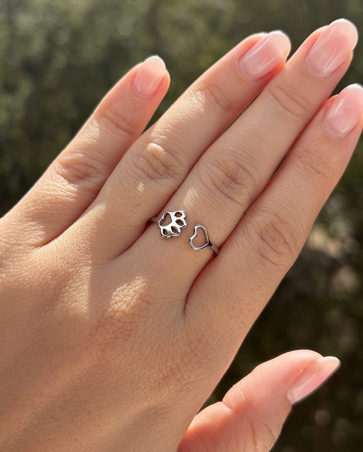 Anillo Huellita&Corazón