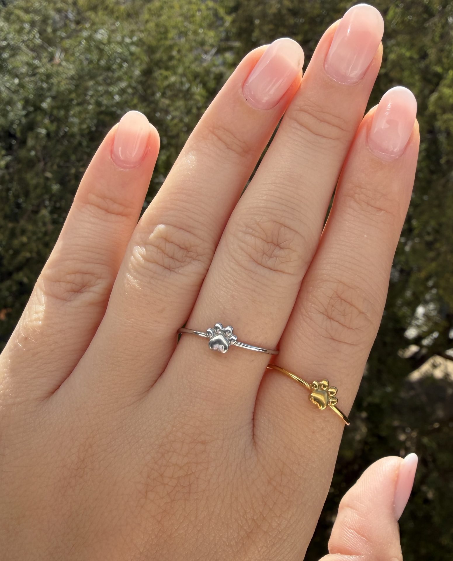 Anillo Huellita