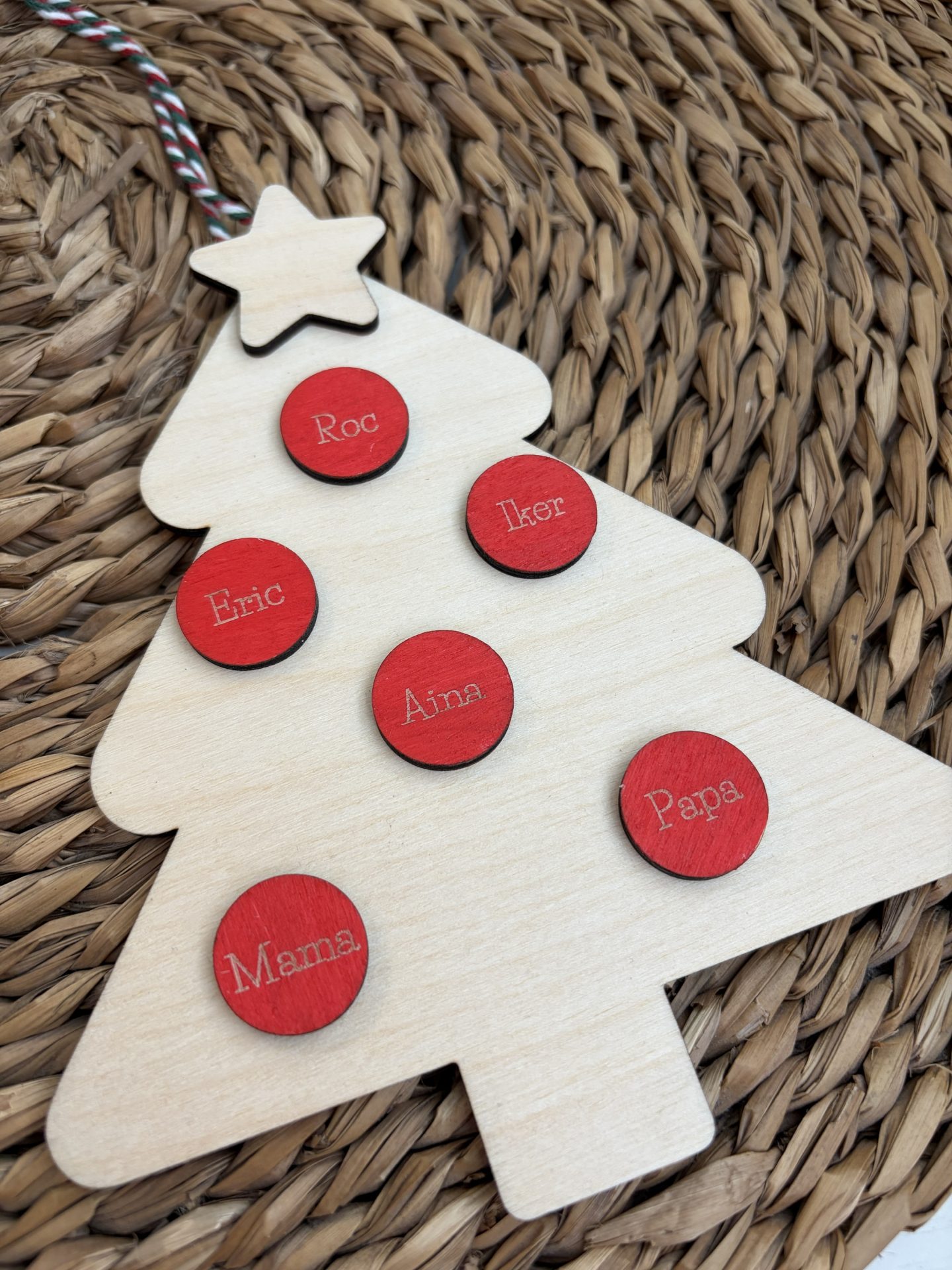 Árbol Navidad Familia